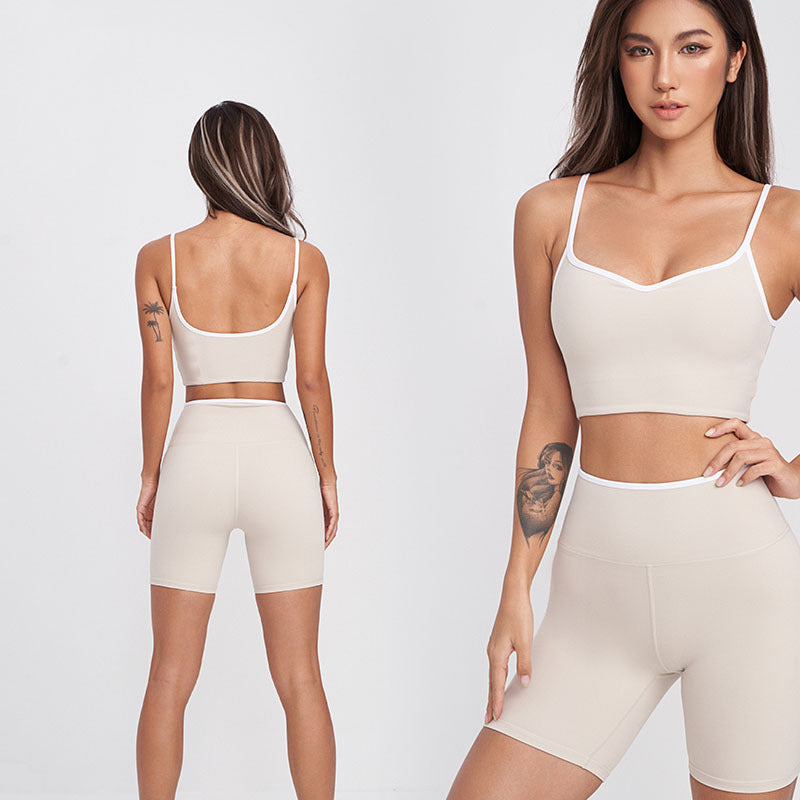 ALANA BIKER SHORT SET