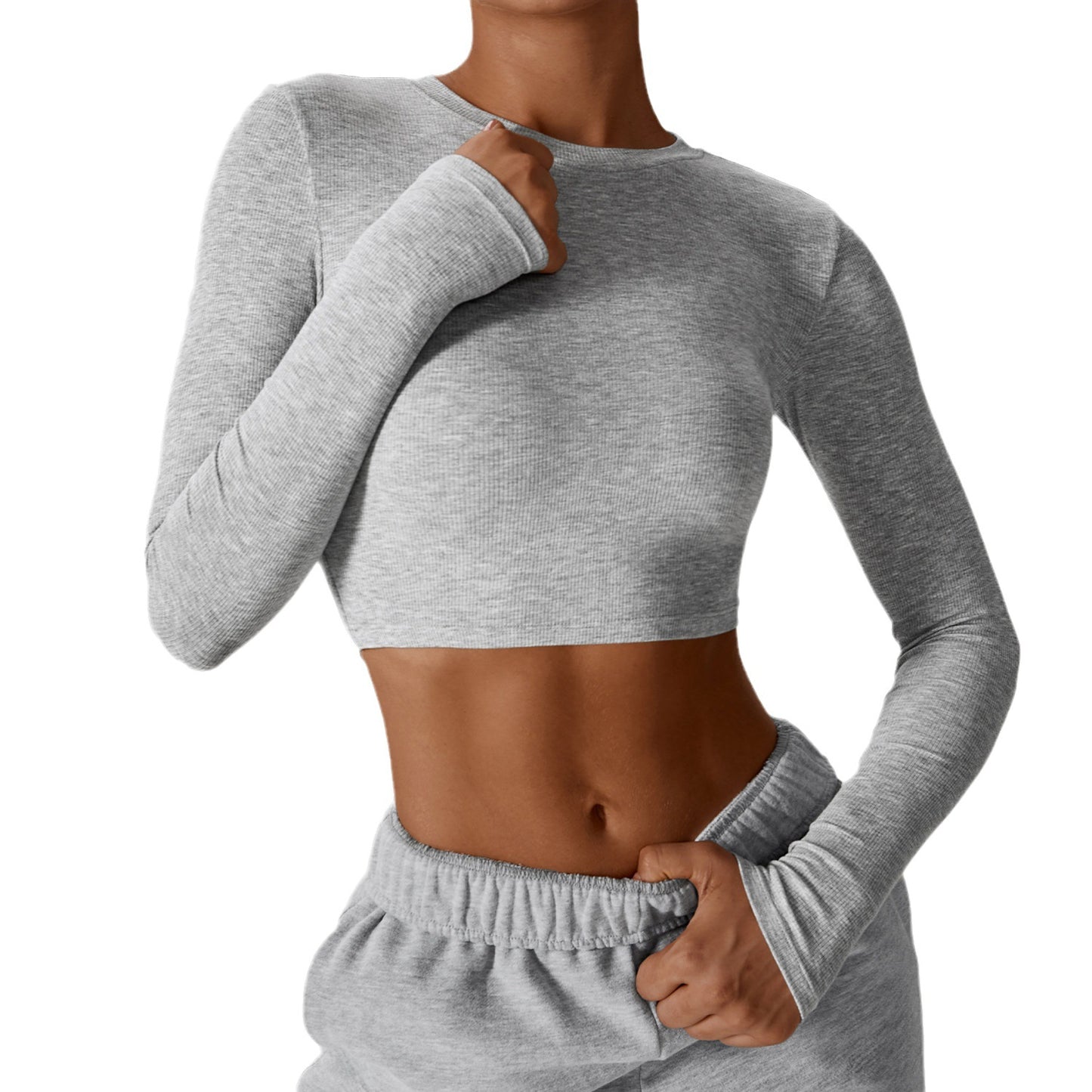 CELESTE LONG SLEEVE CROP