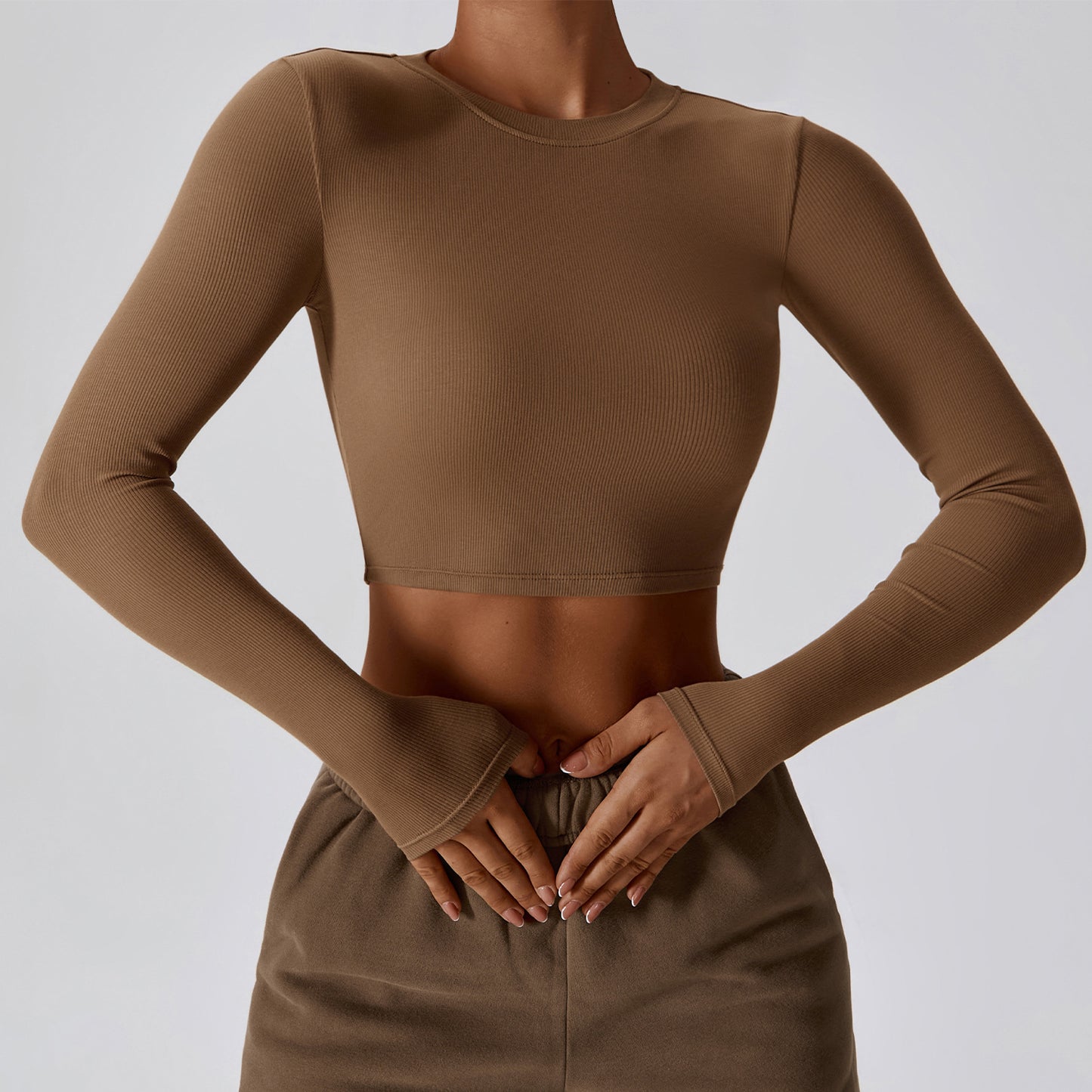 CELESTE LONG SLEEVE CROP