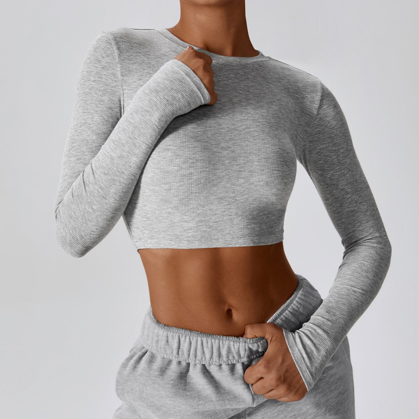 CELESTE LONG SLEEVE CROP