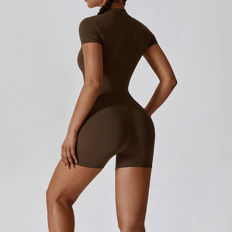 KARAH SHORT SLEEVE ROMPER