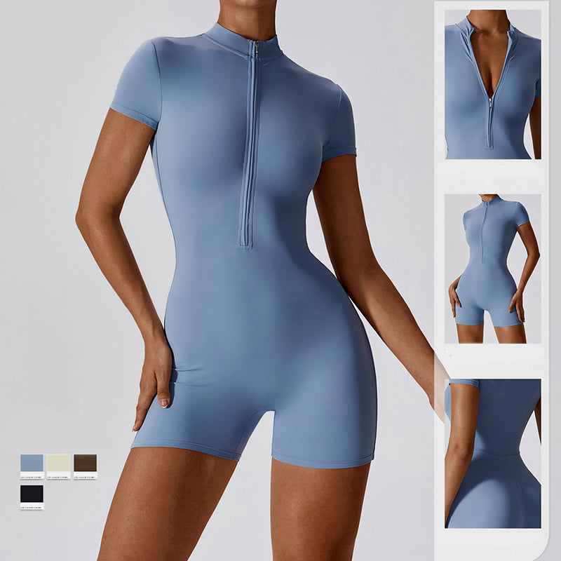 KARAH SHORT SLEEVE ROMPER