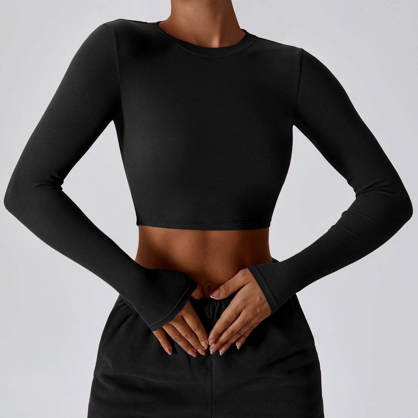 CELESTE LONG SLEEVE CROP