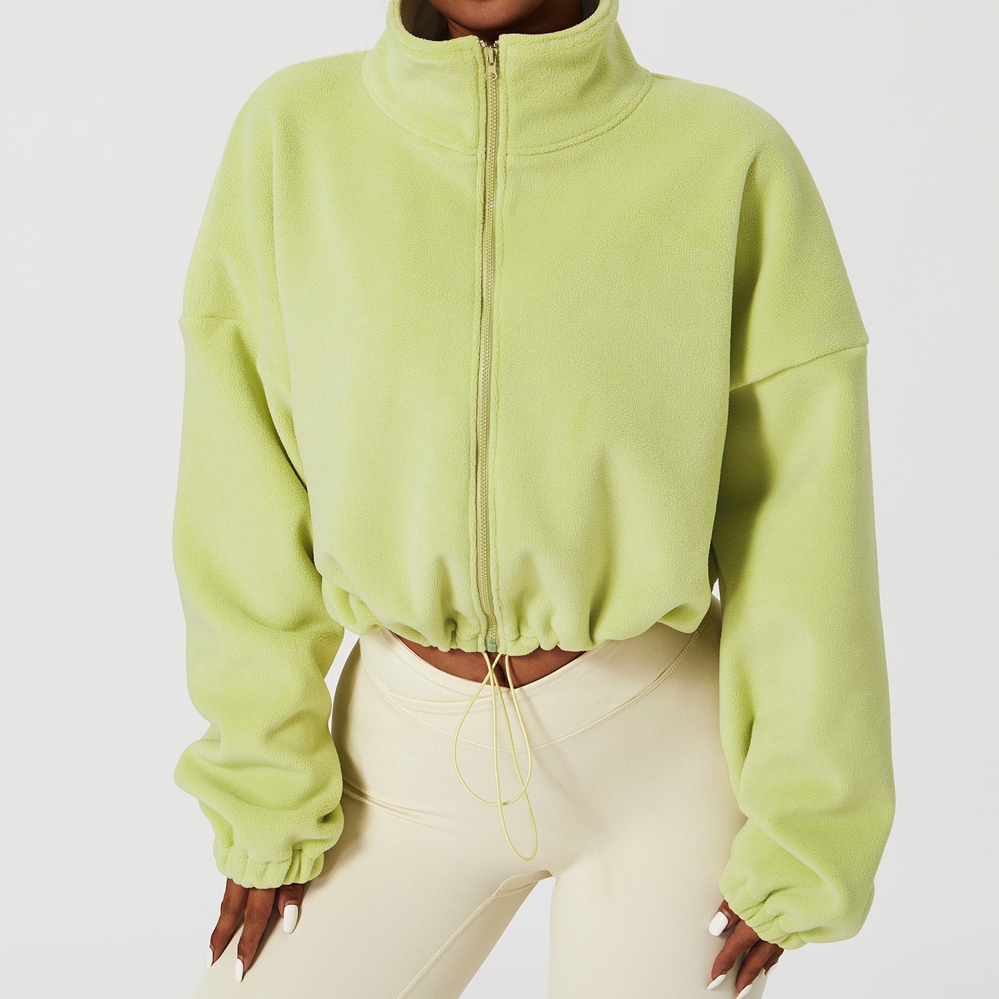 KHLOE FLEECE ZIPUP JACKET