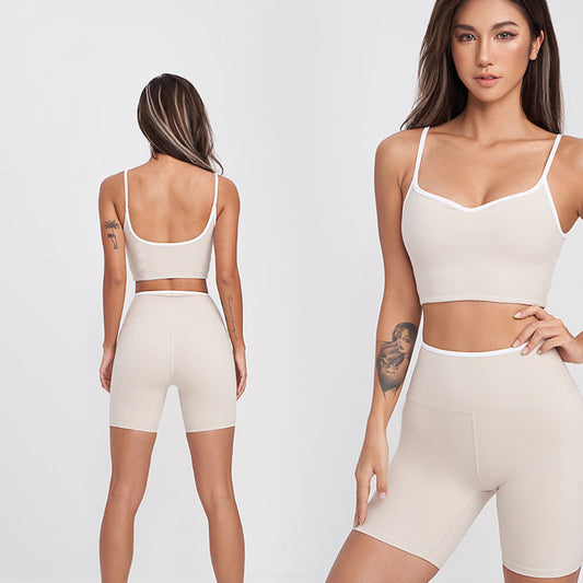 ALANA BIKER SHORT SET