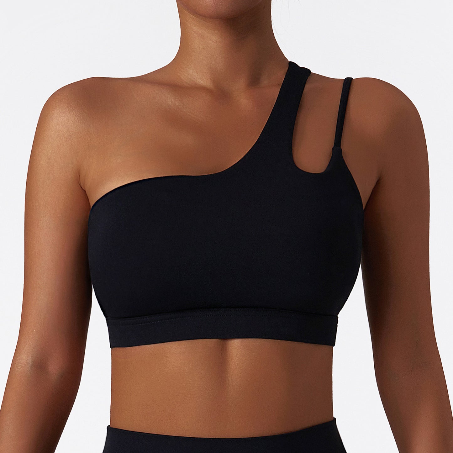 AMIRA ONE SHOULDER BRA TOP