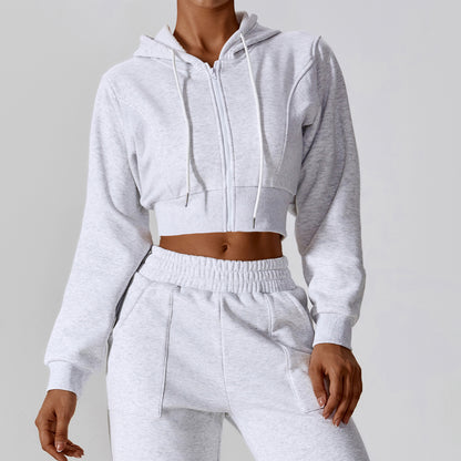 JADE ZIP-UP HOOODIE