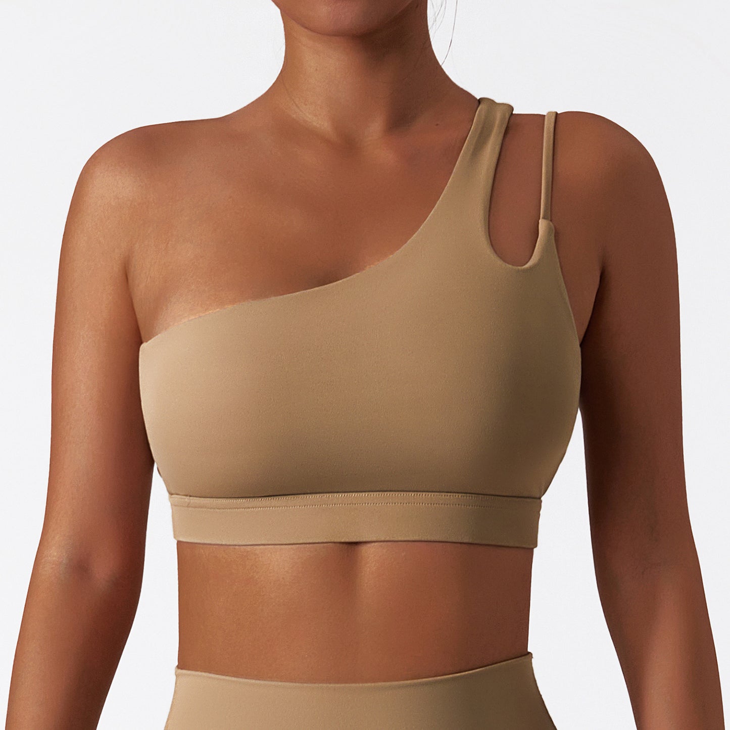 AMIRA ONE SHOULDER BRA TOP