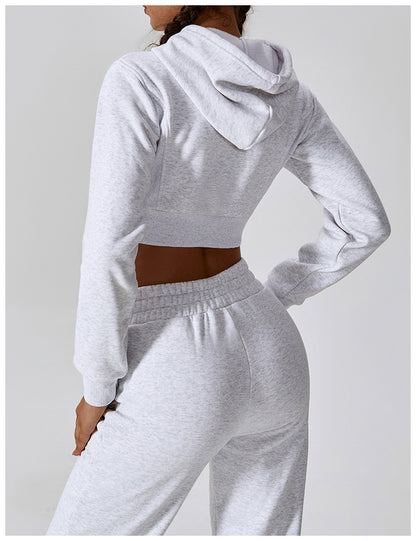 JADE ZIP-UP HOOODIE