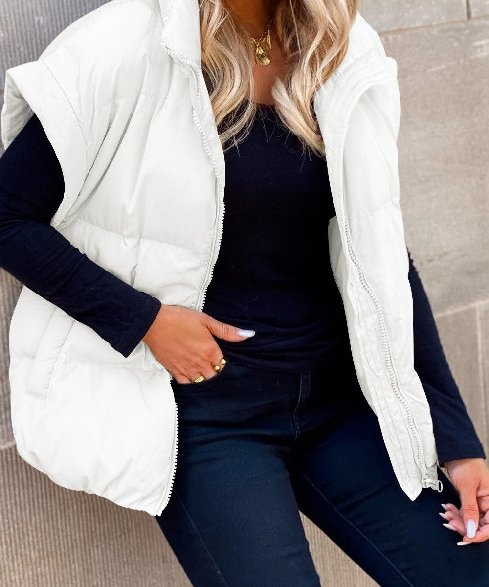 KAYLA OVERSIZED PUFFER VEST