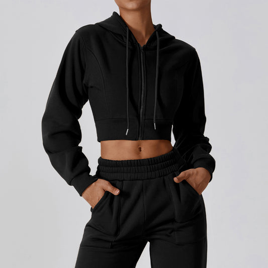 JADE ZIP-UP HOOODIE