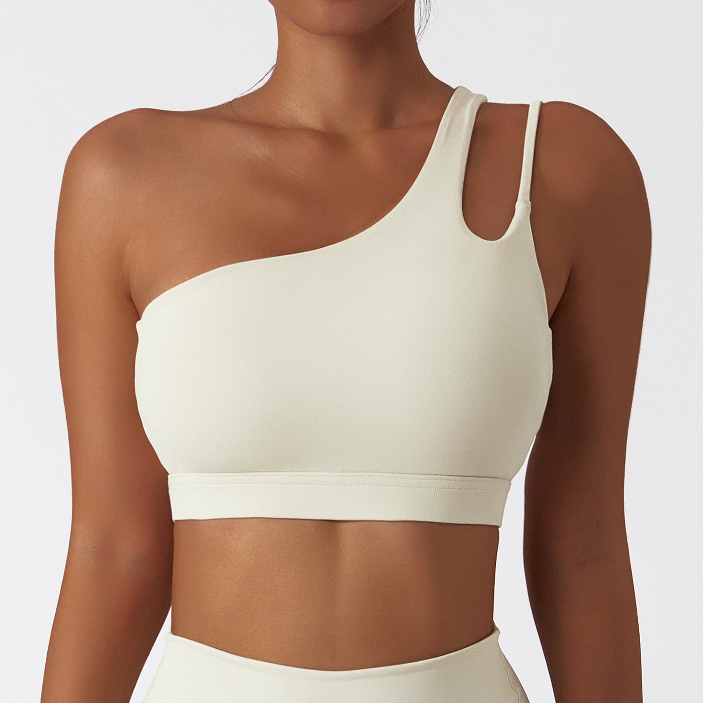 AMIRA ONE SHOULDER BRA TOP