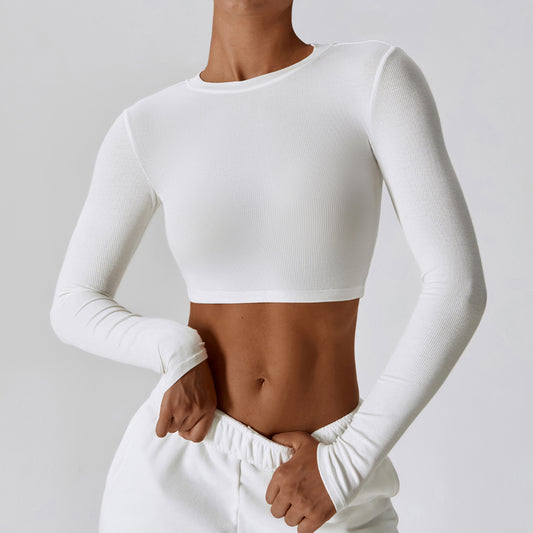 CELESTE LONG SLEEVE CROP