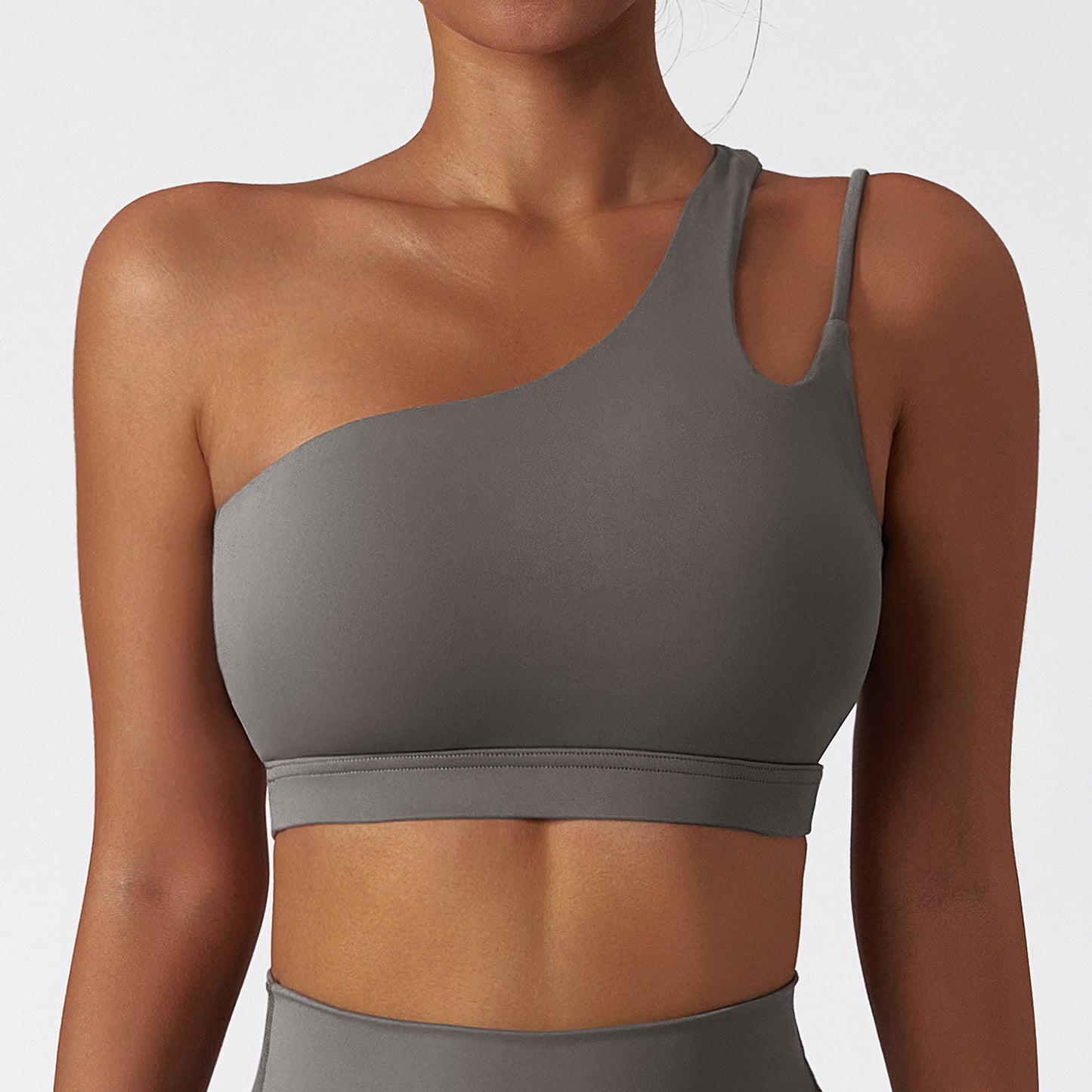 AMIRA ONE SHOULDER BRA TOP