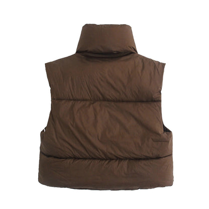 KELLY CROPPED PUFF VEST