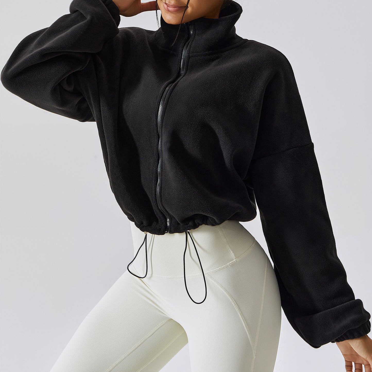 KHLOE FLEECE ZIPUP JACKET