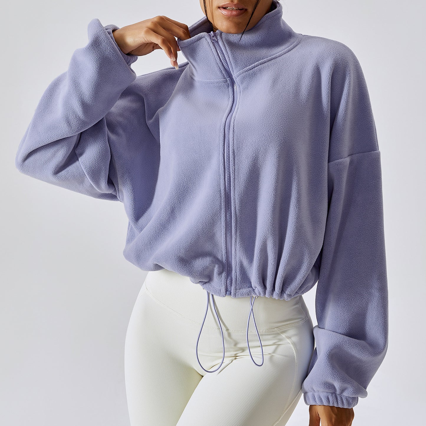 KHLOE FLEECE ZIPUP JACKET