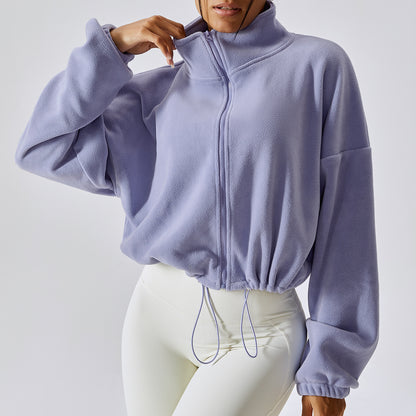 KHLOE FLEECE ZIPUP JACKET