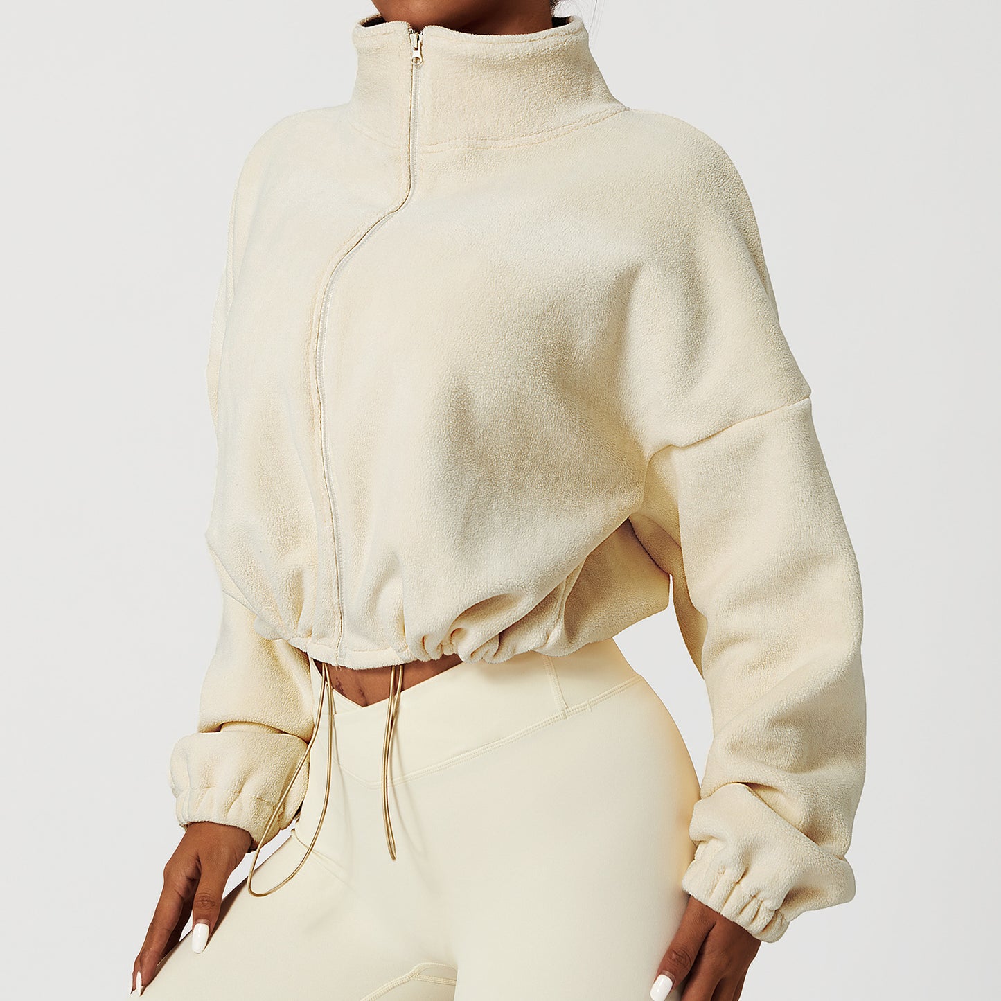 KHLOE FLEECE ZIPUP JACKET
